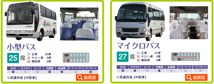 小型バス・マイクロバス